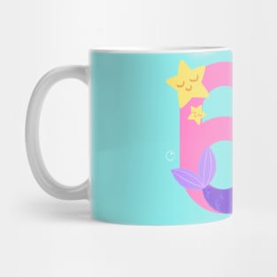 Mermaid Series: Number 6 Mug